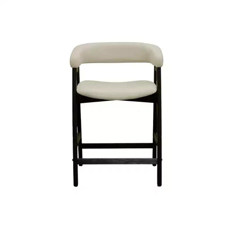 Chaises de comptoir Cove, noir vintage (lot de 2)