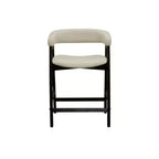 Chaises de comptoir Cove, noir vintage (lot de 2)