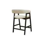 Chaises de comptoir Cove, noir vintage (lot de 2)