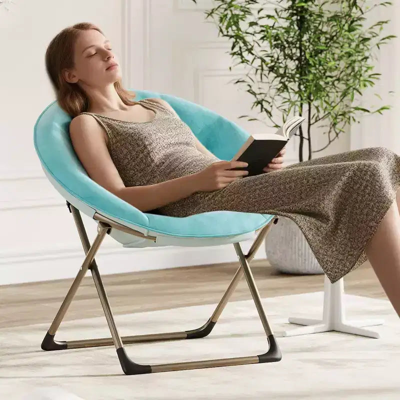 Fauteuil papillon portable et confortable, en fausse fourrure douce, grand format, aucun assemblage requis, pour chambre à coucher, salon, dortoir, pour enfants, adolescents et adultes