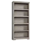 Étagère de style rustique à 5 niveaux, bibliothèque haute de 175 cm avec étagères réglables et conception antidérapante, étagère de rangement ouverte pour bureau à domicile, salon