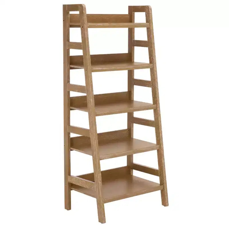 Bibliothèque à 5 niveaux Amanda - Beige - SEI