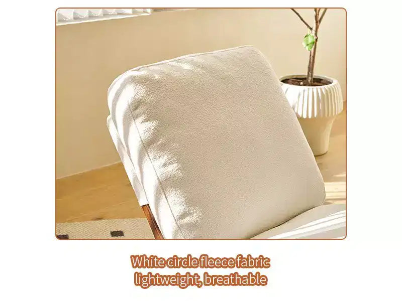 Fauteuil à bascule rétro en bois massif pour chambre de bébé et salon - Mouvement de glisse doux