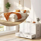 Ensemble de canapé convertible Mjkone avec lit escamotable et rangement, double/grand, matelas non inclus