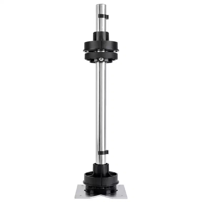 Plateau tournant Rev-A-Shelf en forme de rein à 2 niveaux pour meubles d'angle bas, plastique, 24 double étagère pivotante pour épices/boîtes, blanc, 3472-24-11-52