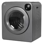 Compact Laundry Dryer 1300W Portable Clothes Dryer with 3.2 cu.ft Stainless Steel Drum, Front Load Electric Dryer