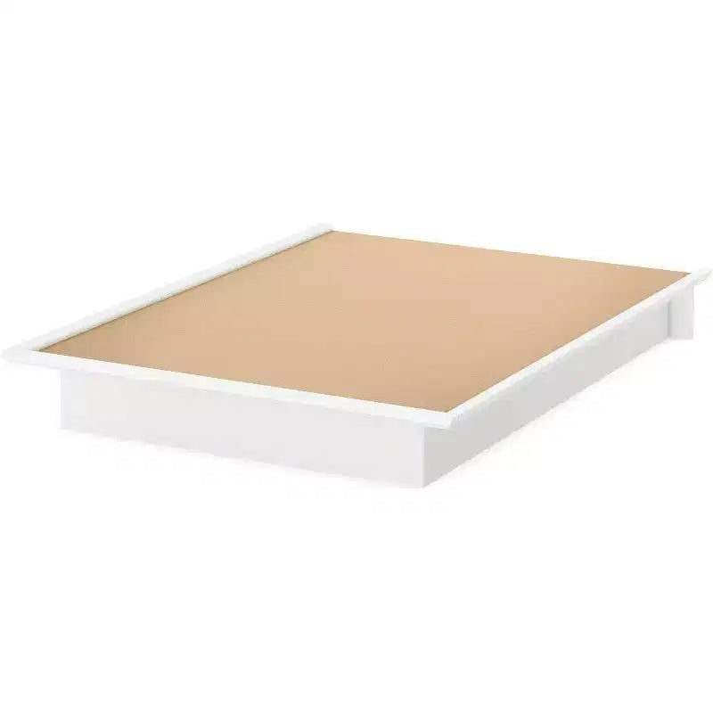 Lits de plate-forme HomeStock (sans tête de lit) en panneaux de particules Sommier