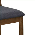 Tabourets de bar en bois ModernLuxe, tabourets de salle à manger rembourrés avec dossier en corde tressée - Lot de 2/4
