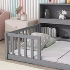 Cadre de lit jumeau MAYEERTY, pas besoin de sommier tapissier, design silencieux, métal robuste