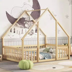 MAYEERTY Queen Bed Frame Under-Bed Storage Noise-Free Design Heavy-Duty Metal