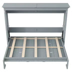 Lit escamotable double/complet – Se transforme en armoire, design compact – ModernLuxe