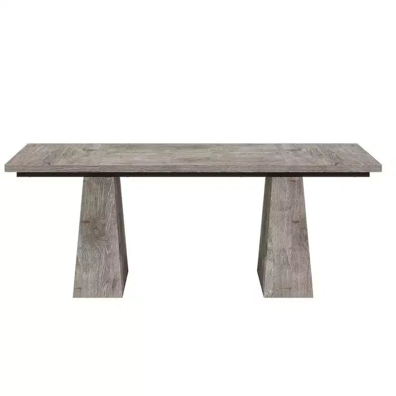 MAYEERTY 63 Table de salle à manger rustique, Table polyvalente robuste pour la maison et le bureau, Montage facile