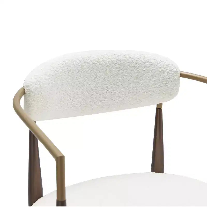 Ensemble de salle à manger moderne Christopher Knight Home Iwinie 5 pièces avec table piédestal en bois et tabourets de comptoir rembourrés en métal