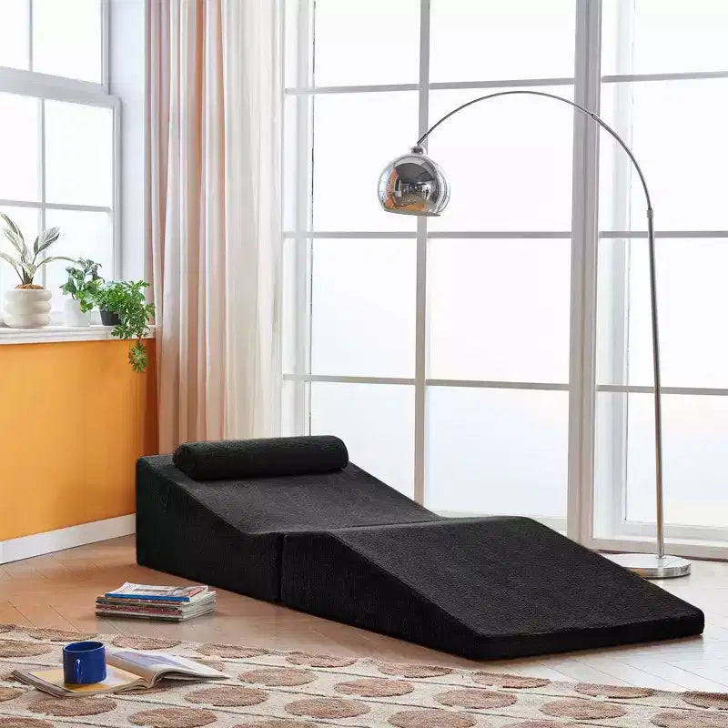MAYEERTY Canapé-lit Tatami pliant en éponge haute densité, chaise longue polyvalente, aucun assemblage requis