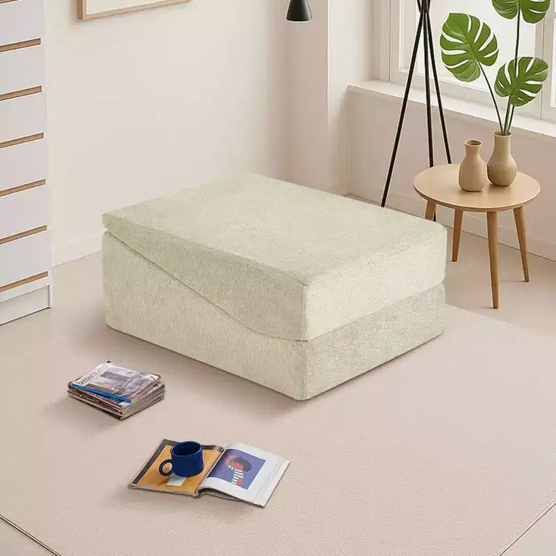 MAYEERTY Canapé-lit Tatami pliant en éponge haute densité, chaise longue polyvalente, aucun assemblage requis