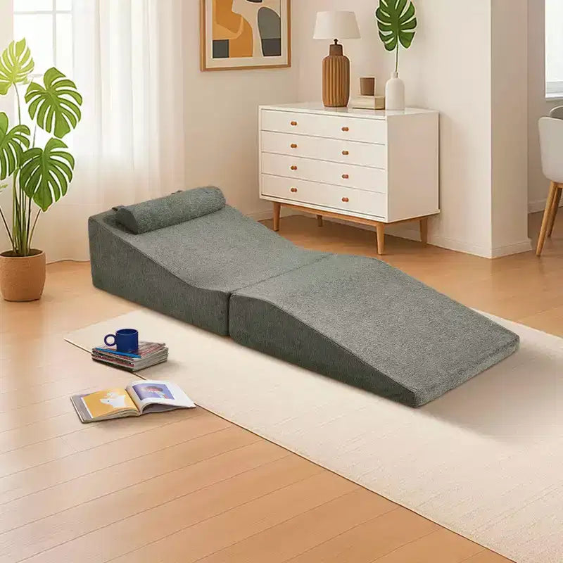 MAYEERTY Canapé-lit Tatami pliant en éponge haute densité, chaise longue polyvalente, aucun assemblage requis