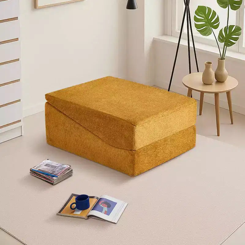 MAYEERTY Canapé-lit Tatami pliant en éponge haute densité, chaise longue polyvalente, aucun assemblage requis