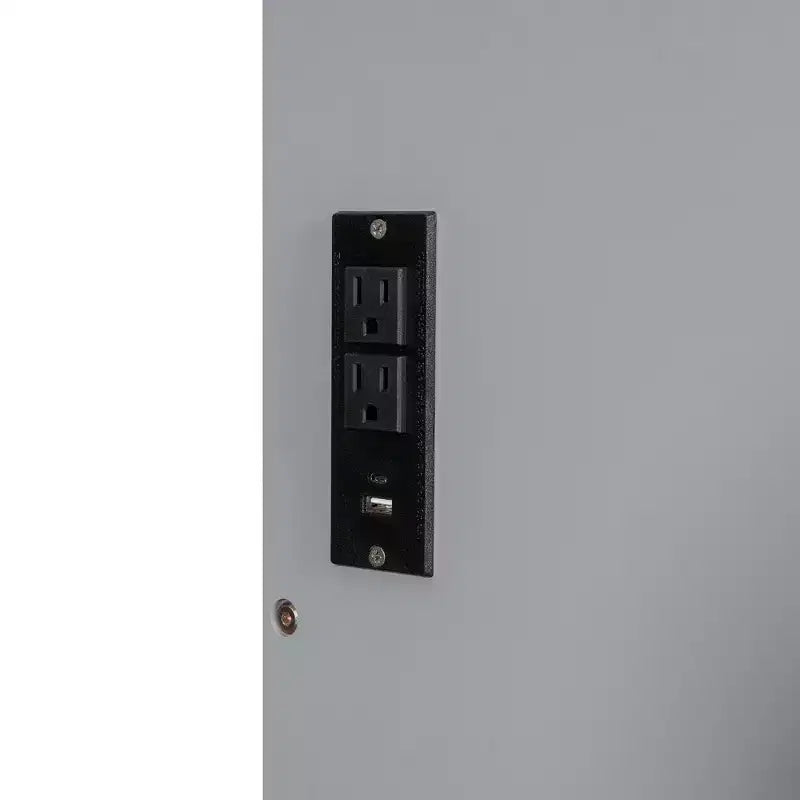Lit escamotable Queen Size, Lit mural pliant avec prises électriques et ports USB pour chambre à coucher, petits appartements, gain de place - ModernLuxe
