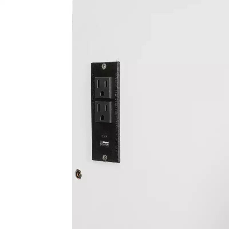 Lit escamotable Queen Size, Lit mural pliant avec prises électriques et ports USB pour chambre à coucher, petits appartements, gain de place - ModernLuxe