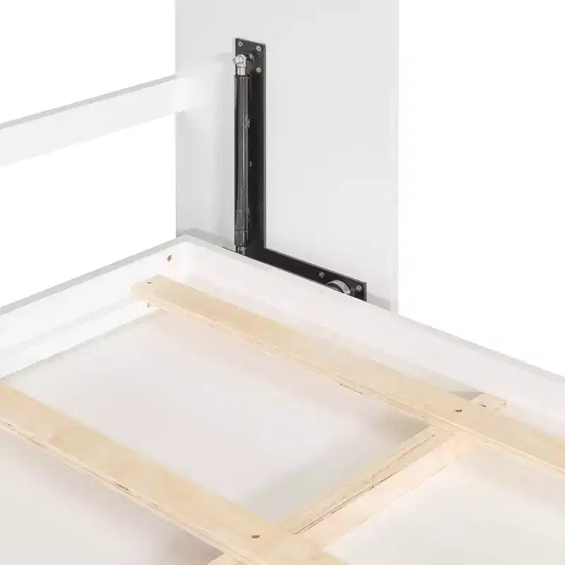 Lit escamotable Queen Size, Lit mural pliant avec prises électriques et ports USB pour chambre à coucher, petits appartements, gain de place - ModernLuxe