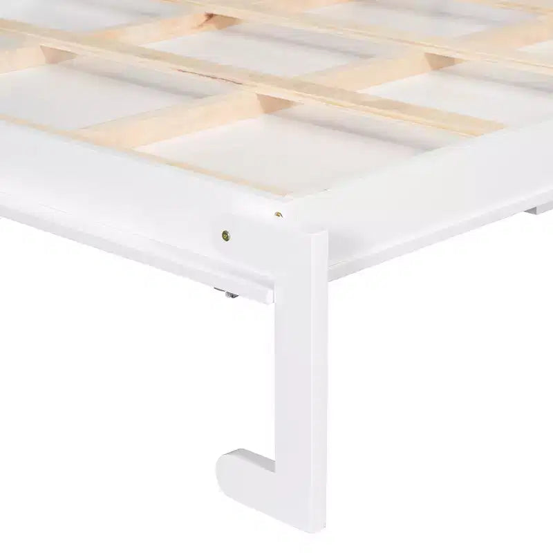 Lit escamotable Queen Size, Lit mural pliant avec prises électriques et ports USB pour chambre à coucher, petits appartements, gain de place - ModernLuxe