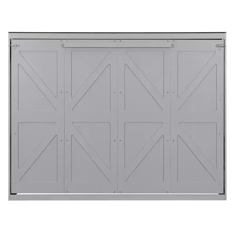 Lit escamotable Queen Size, Lit mural pliant avec prises électriques et ports USB pour chambre à coucher, petits appartements, gain de place - ModernLuxe