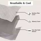 Surmatelas Dyonery de 7,6 cm extra-ferme – Coussin en mousse haute densité anti-douleur avec housse amovible et sans odeur