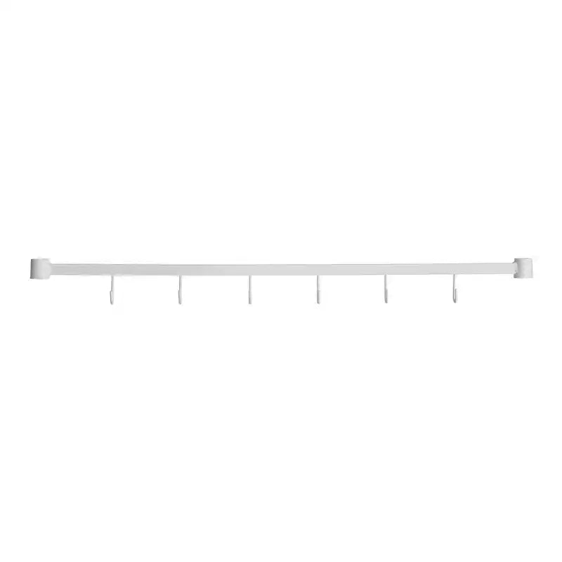 Design Ideas MeshWorks Étagère de rangement utilitaire en métal avec plateau en bois pour garage et cuisine, 89,9 x 44,9 x 160 cm, Blanc