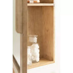 Armoire de toilette miroir en rotin Kate et Laurel Ori