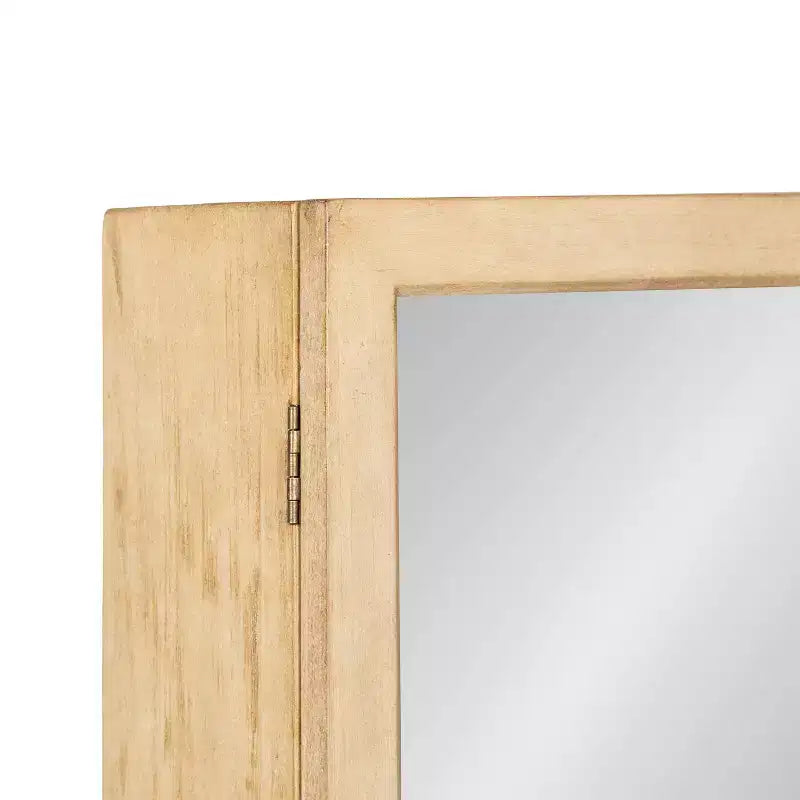 Armoire de toilette miroir en rotin Kate et Laurel Ori