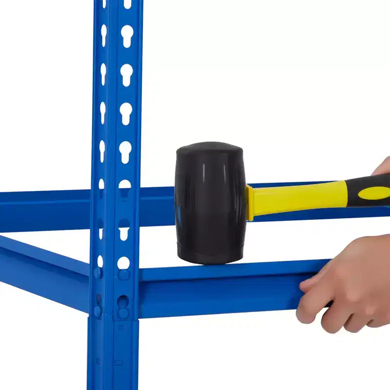 Étagère de garage, capacité de 1 134 kg, étagères de rangement réglables en acier, rayonnages de rangement robustes pour sous-sol, entrepôt, atelier