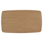 Ensemble de salle à manger Cortland en chêne naturel style mi-siècle, hauteur comptoir, largeur 160 cm - iNSPIRE Q