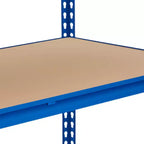 Étagère de Rangement de Garage Robuste Unité de Stockage à 5 Niveaux Réglable en Métal Capacité de 900 à 1130 kg Organisateur Autoportant pour Sous-sol