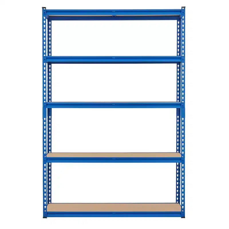 Étagère de Rangement de Garage Robuste Unité de Stockage à 5 Niveaux Réglable en Métal Capacité de 900 à 1130 kg Organisateur Autoportant pour Sous-sol