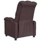 vidaXL Fauteuil de massage Tissu gris clair (100 % polyester), Bois, Métal