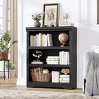 GustoWave, étagère ouverte avec tablettes ajustables, meuble de rangement style rustique de 60 cm de large