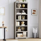 GustoWave, étagère ouverte avec tablettes ajustables, meuble de rangement style rustique de 60 cm de large