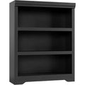 GustoWave Open Bookshelf With Adjustable Shelves, 23.6-In Wide Farmhouse Storage