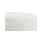 Tabouret en tissu bouclé crème Jasper Meridian Furniture