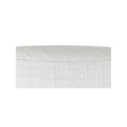 Tabouret en tissu bouclé crème Jasper Meridian Furniture