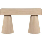 Table console Bracciano en placage de chêne naturel Meridian Furniture