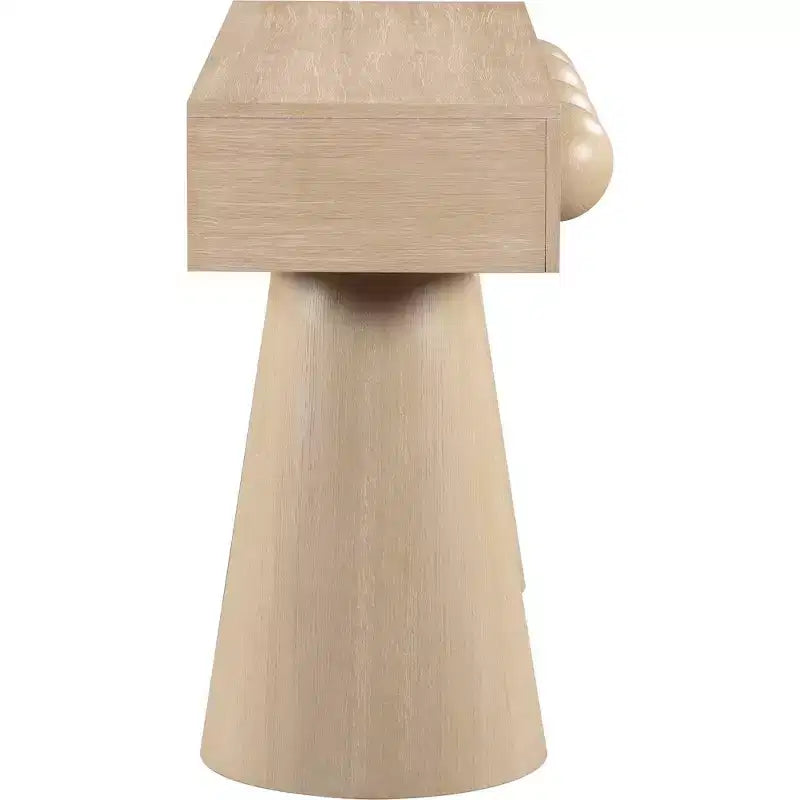 Table console Bracciano en placage de chêne naturel Meridian Furniture