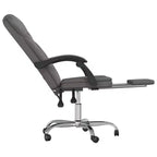 vidaXL Fauteuil de bureau inclinable noir Similicuir, métal, contreplaqué