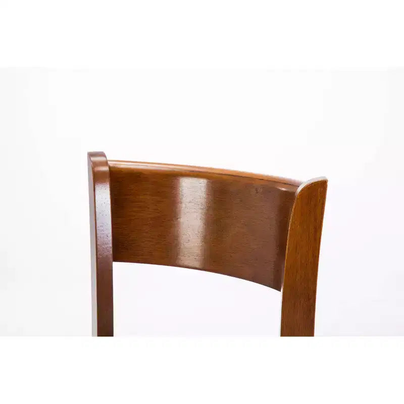Tabouret de bar pivotant en bois dur Palmetto, Noyer - Boraam
