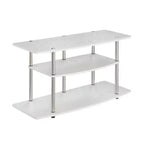 Designs2Go 3 Tier Wide TV Stand for TVs up to 43 - Breighton Home