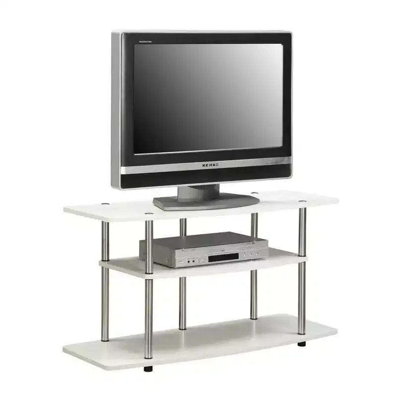 Meuble TV large à 3 niveaux Designs2Go pour téléviseurs jusqu'à 43" - Breighton Home