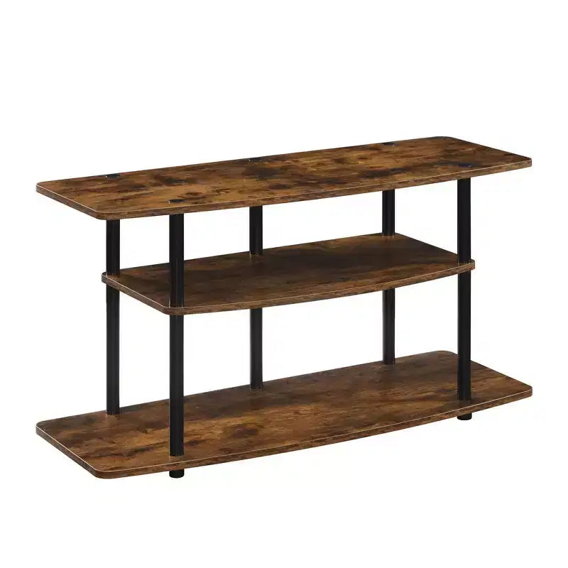 Meuble TV large à 3 niveaux Designs2Go pour téléviseurs jusqu'à 43" - Breighton Home