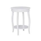 Lindsay Round Table with Shelf - Powell