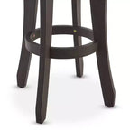 Lot de 2 tabourets de bar Ruthie Acacia Gris foncé - Christopher Knight Home : Hauteur fixe de 76,2 cm, sans dossier