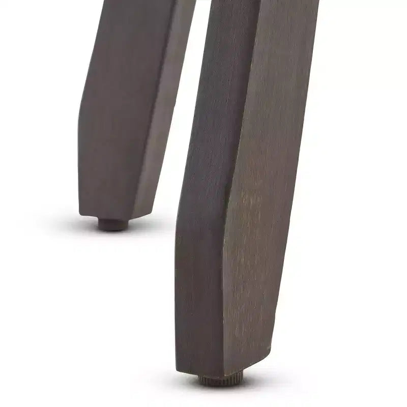 Lot de 2 tabourets de bar Ruthie Acacia Gris foncé - Christopher Knight Home : Hauteur fixe de 76,2 cm, sans dossier